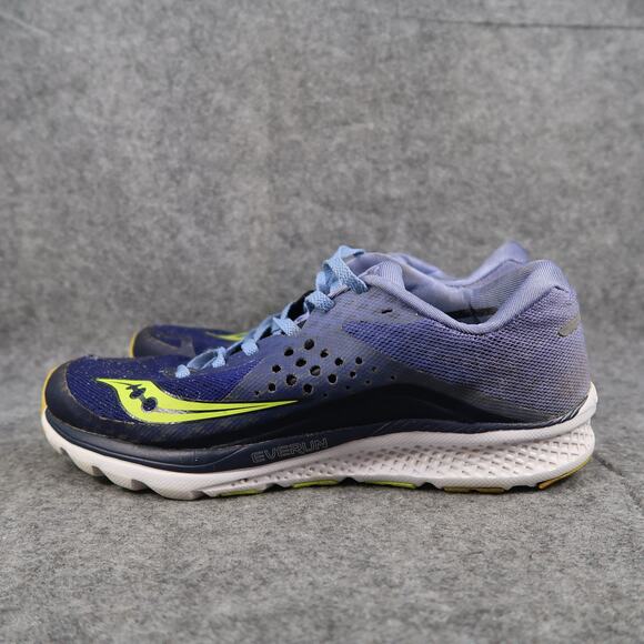 Saucony Shoes Womens 9.5 Athletic Trainer Running Kinvara 8 Sneaker Blue Sport - Picture 4 of 11